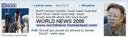 WORLD NEWS 2007
